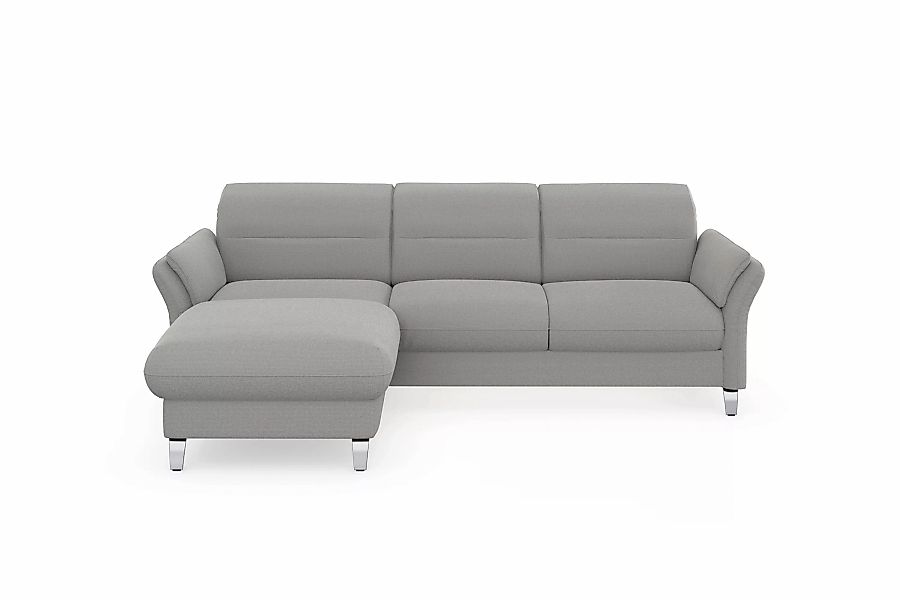 sit&more Ecksofa "Grenoble L-Form mit Federkern", wahlweise mit Bettfunktio günstig online kaufen