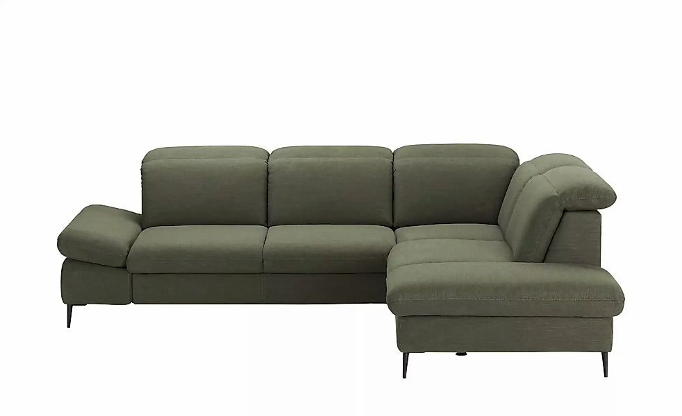 uno Ecksofa  Serra ¦ grün ¦ Maße (cm): B: 268 H: 81 T: 215.0 Polstermöbel > günstig online kaufen