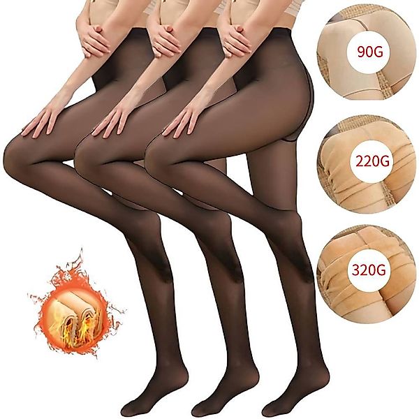 Blusmart Thermostrumpfhose Winter Frauen Thermo Leggings günstig online kaufen