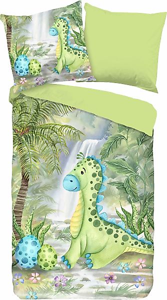 good morning Kinderbettwäsche "Dani" 2 Stk. tlg. Baumwolle, 135x200, Reißve günstig online kaufen