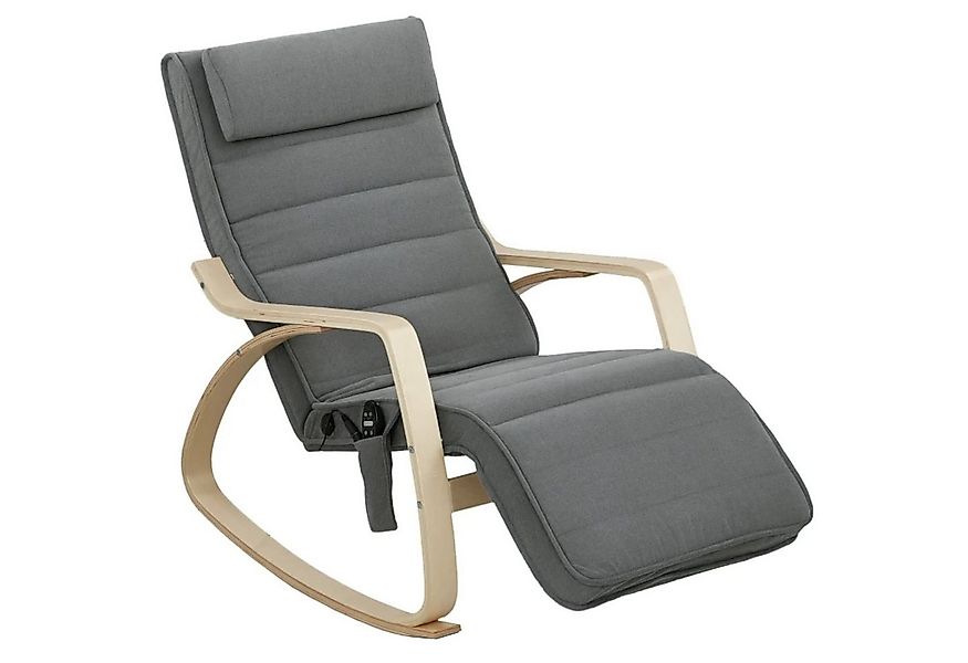 autolock Schaukelstuhl Schaukelstuhl mit Massage-Funktion, Lendenheizung, 3 günstig online kaufen