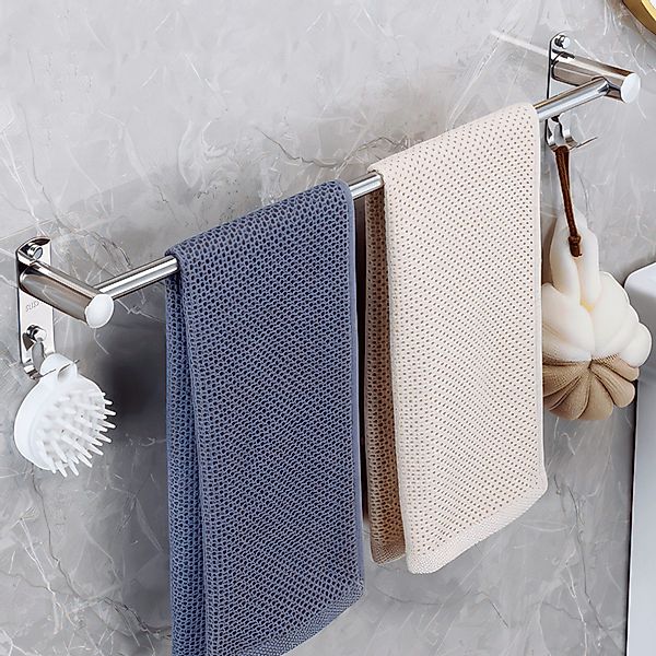 BlingBin Handtuchhalter Handtuchstange Wand Edelstahl Glänzend, günstig online kaufen