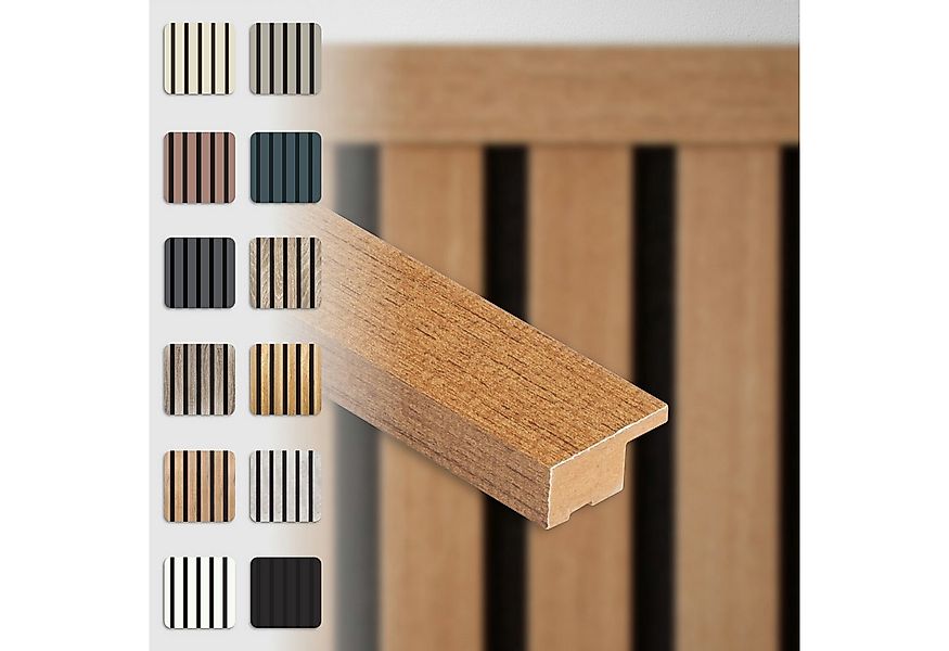 Hexim Wanddekoobjekt APAH09 (Abschlussleiste 137,5x2,7cm passend für unsere günstig online kaufen