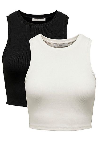ONLY Shirttop (2-tlg) ONLVILMA S/L CROPPED TANK TOP JRS NOOS günstig online kaufen