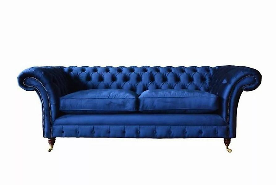 JVmoebel Sofa Chesterfield Polster Sofas Design Luxus Couch Sofa 3 Sitzer T günstig online kaufen