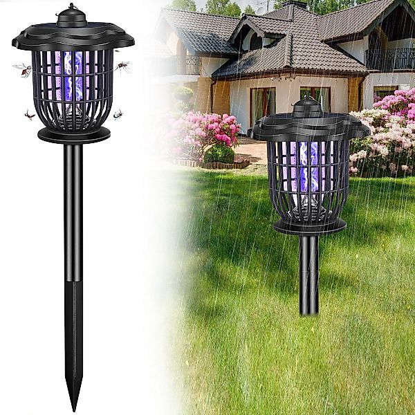 RWEUOQ Insektenvernichter Insektenvernichter Solar-Mückenlampe Wasserdicht günstig online kaufen