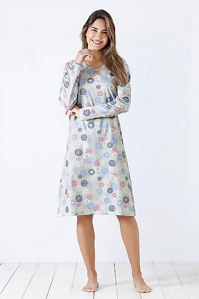 Hajo Nachthemd Damen Nachthemd Premium Cotton Single Jersey günstig online kaufen