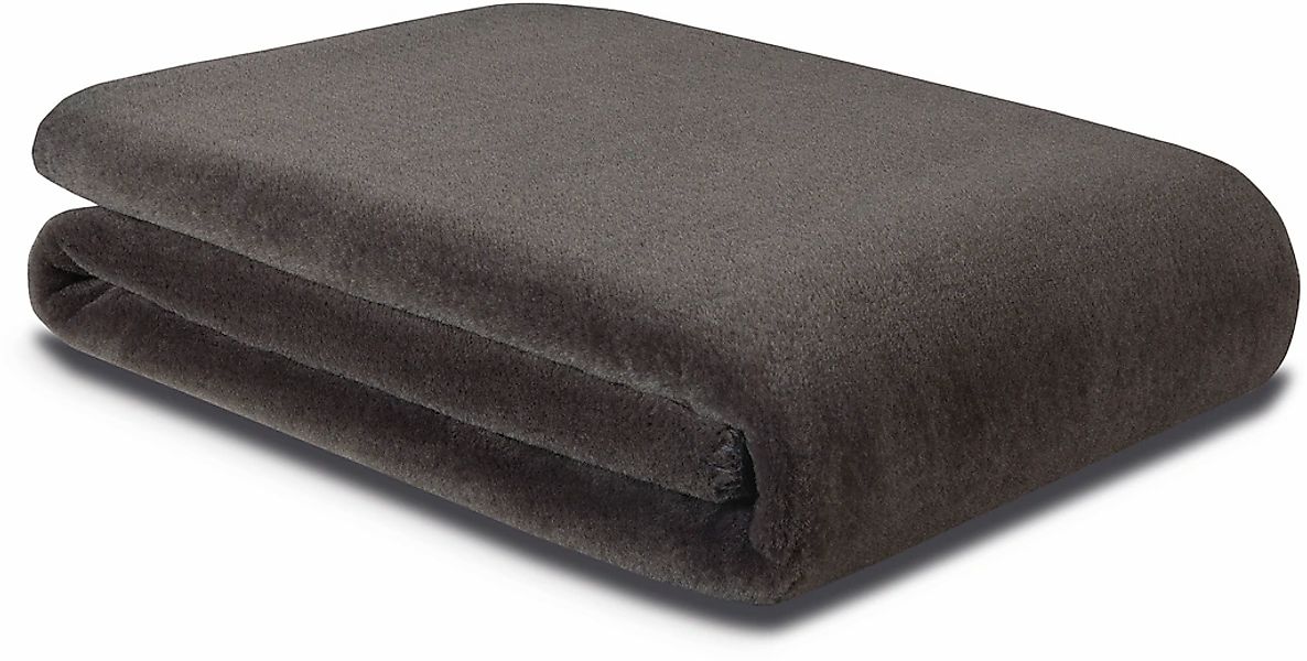 Biederlack Wohndecke "Wool Feel im Pelz-Look" mit gektteltem Zierstich günstig online kaufen