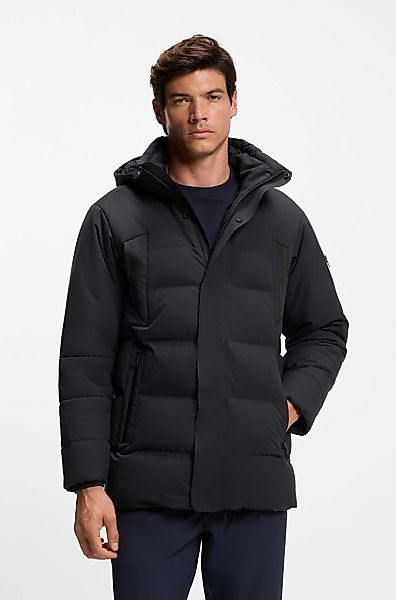 BOSS GREEN "OW Block-X Parka" mit Kapuze Stehkragen, Regular, abnehmbare Ka günstig online kaufen