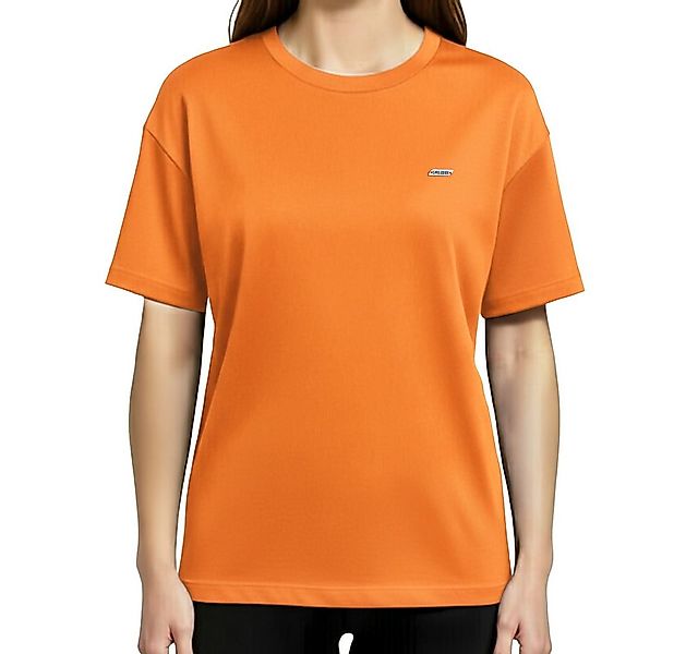 Smilodox T-Shirt Lyanna, Oversize Lässiges Shirt, 100% Baumwolle, gravierte günstig online kaufen