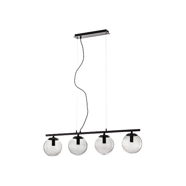 Lucande Pendelleuchte Sotiana 9639640 Design Modern in Schwarz aus Glas 4-f günstig online kaufen