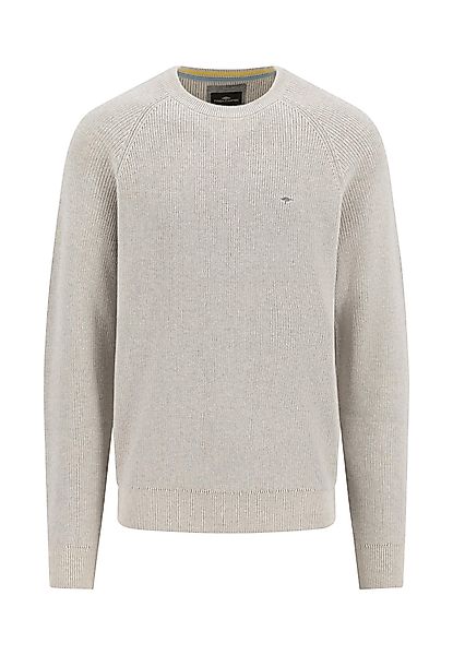 FYNCH-HATTON Strickpullover mit Logo Stickerei günstig online kaufen