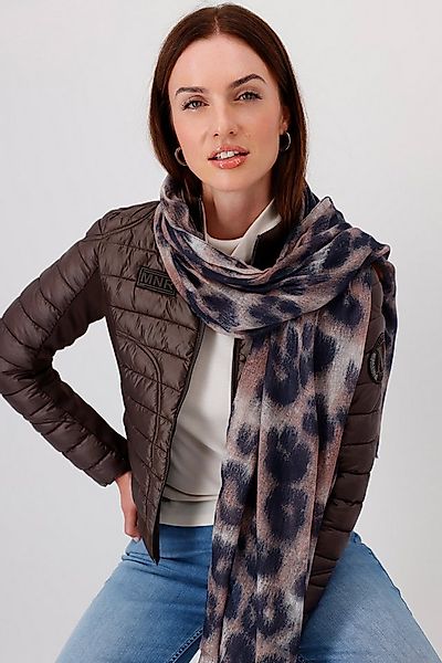 Monari Modetuch Schal milk chocolate gemustert günstig online kaufen