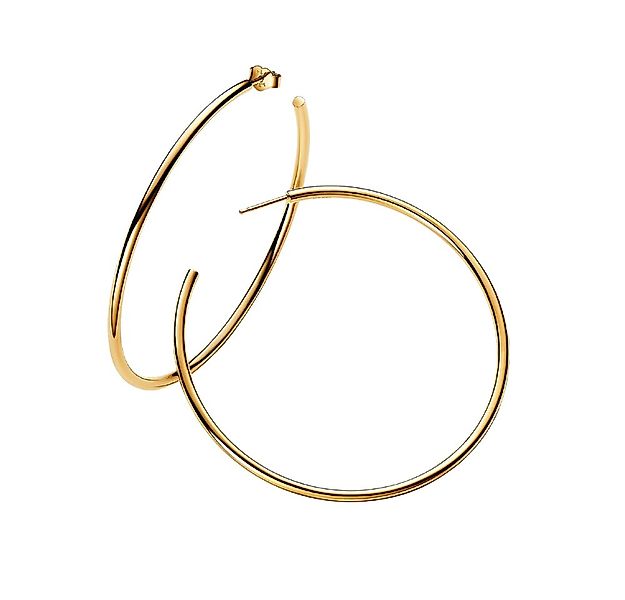 Pandora Paar Creolen 263312C00, Offen, 65 mm, vergoldet günstig online kaufen