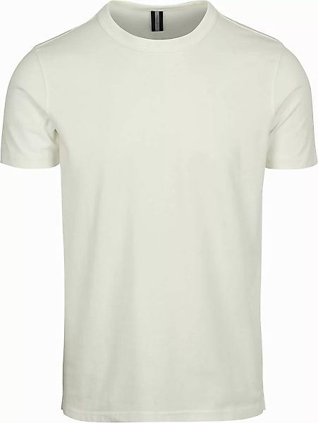 Profuomo T-Shirt Off White - Größe M günstig online kaufen