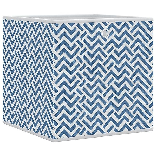 vidaXL Aufbewahrungsbox Faltboxen 10 Stk. Blau günstig online kaufen