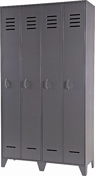 WOOOD Garderobenschrank "Stijn", H 187 cm x B 103 cm x T 40 cm günstig online kaufen