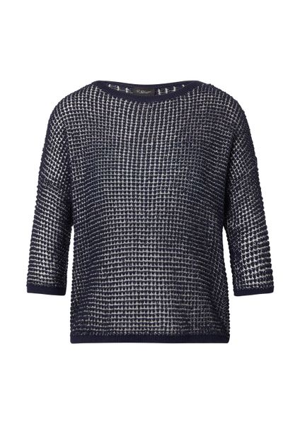 s.Oliver 3/4 Arm-Pullover Strickpullover Lockerer Strickpullover günstig online kaufen