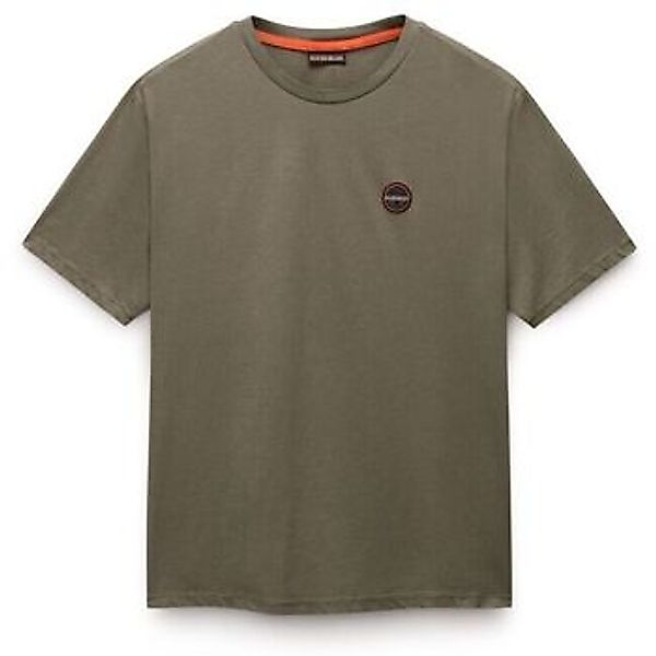 Napapijri  T-Shirts & Poloshirts S-BADGE NP0A8949-GOA1 TEA LEAF günstig online kaufen