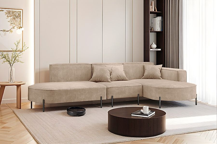 Fun Möbel Ecksofa Sofa VALENCIA mit günstig online kaufen