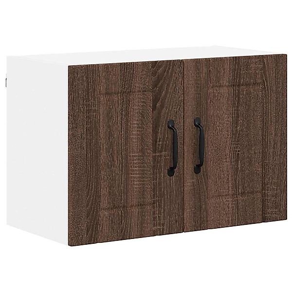 vidaXL Küchenwandschrank mit Regal Braun Eichen-Optik 60 x 31 x 40 cm 88492 günstig online kaufen