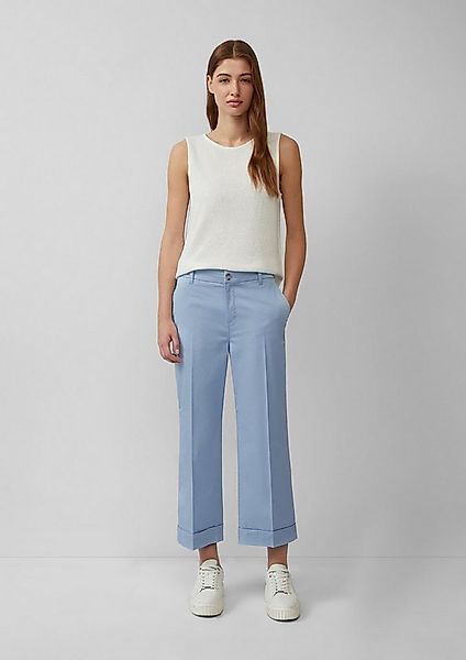 s.Oliver 7/8-Hose Hose High-Rise-Culotte aus Baumwollstretch mit Bügelfalte günstig online kaufen