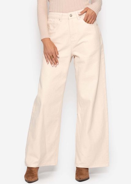 SASSYCLASSY 5-Pocket-Jeans Wide Leg Jeans mit günstig online kaufen