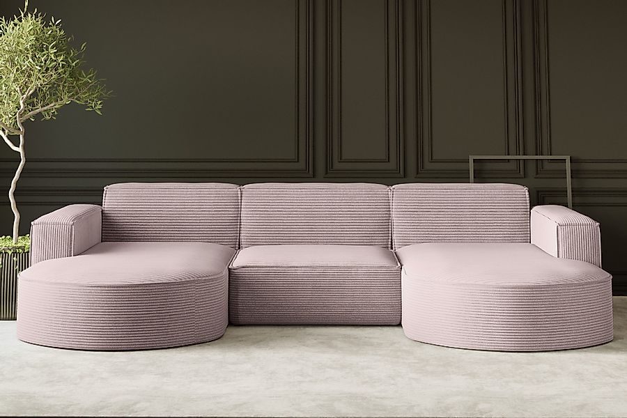Kaiser Möbel Ecksofa Sofa U form, günstig online kaufen