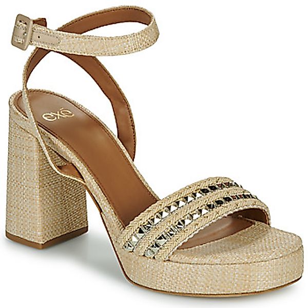 Exé Shoes  Sandalen 619-ANCONA-RAFFIA-BEIGE-GOLD günstig online kaufen