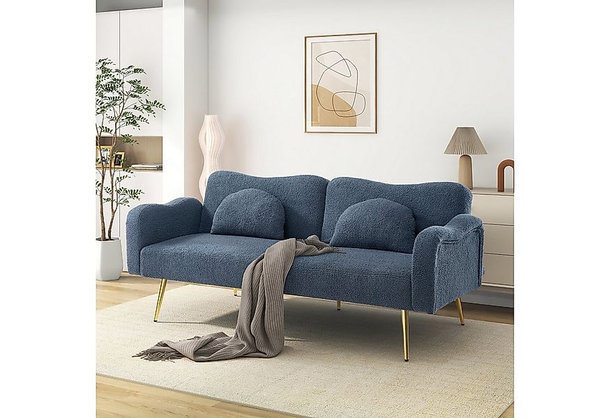 Merax Schlafsofa Bettsofa Klappsofa mit Wolkenform & Schlaffunktion, Couch günstig online kaufen