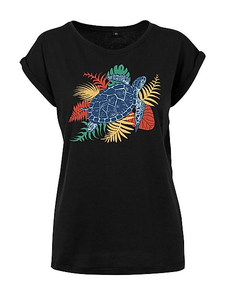 Youth Designz Print-Shirt "Bunte Schildkröte" Damen günstig online kaufen