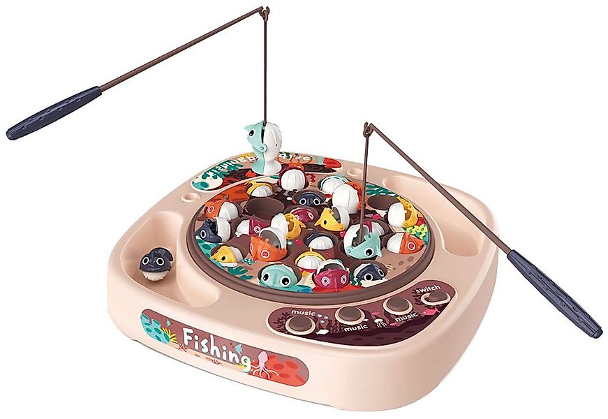 Diakakis Badespielzeug Angelspiel Schnapp 27-tlg. pink günstig online kaufen