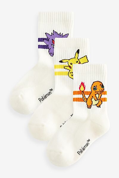 Next Kurzsocken 3er-Pack Socken, Pokemon (1-Paar) günstig online kaufen