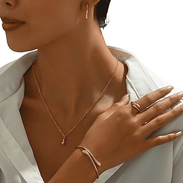 BUMHUM Kette mit Anhänger Elegante Schmuckset günstig online kaufen