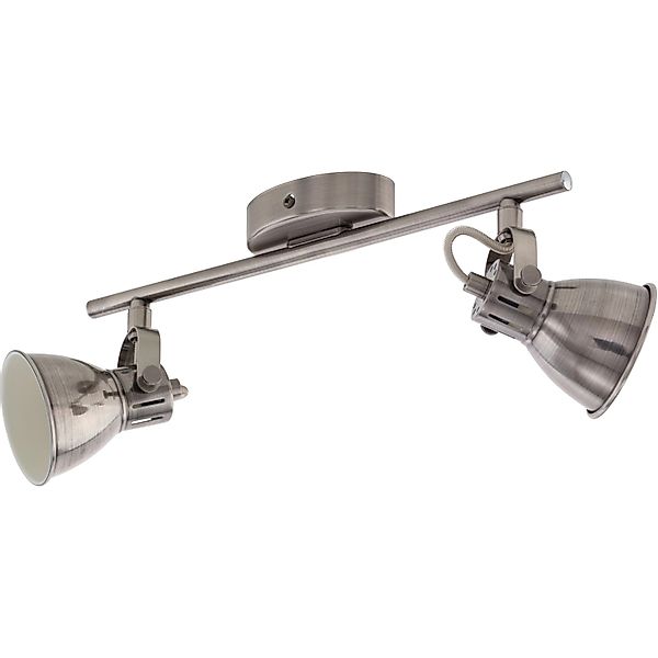 EGLO Deckenspot SERAS, ohne Leuchtmittel, Warmweiß, Spot, L37 x B6,5 cm, 2X günstig online kaufen