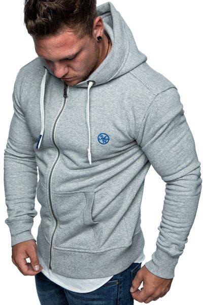 Amaci&Sons Kapuzenpullover TALLAHASSEE Herren Zipper Hoodie günstig online kaufen