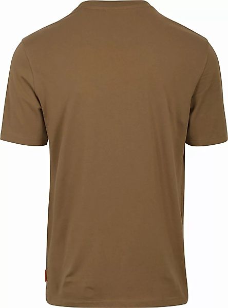 Scotch & Soda T-Shirt Artwork Braun - Größe XXL günstig online kaufen