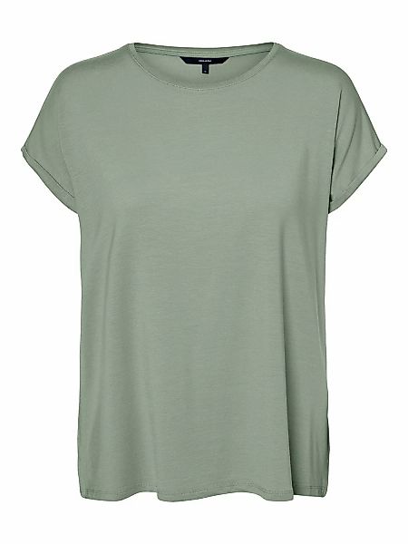 Vero Moda Damen Rundhals T-Shirt VMAVA PLAIN SS günstig online kaufen