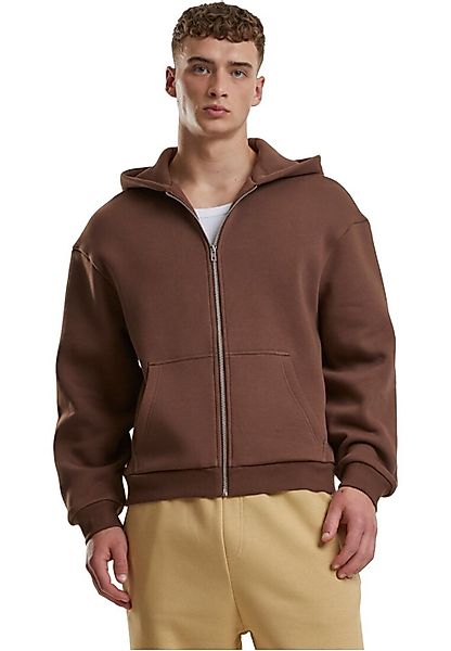 Urban Classics Herren Hoodie Kapuzenpullover FLUFFY ZIP - Regular Fit günstig online kaufen