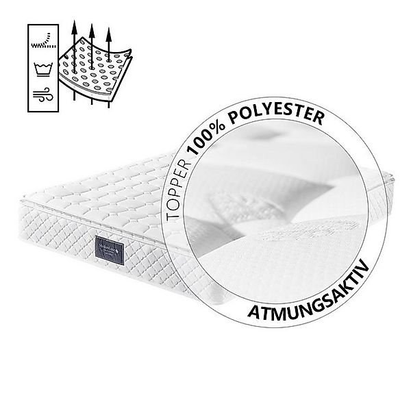 HAUSS SPOLE Polsterbett 140×200cm mit hydraulischem Stauraum, LED-Beleuchtu günstig online kaufen