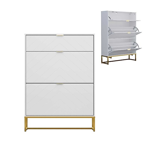 UEV Schuhschrank mit 2 Klappen Schuhregal günstig online kaufen