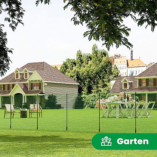 Woltu Gartenzaun, (1-St), Geflügelnetz, mobiler Zaun, günstig online kaufen
