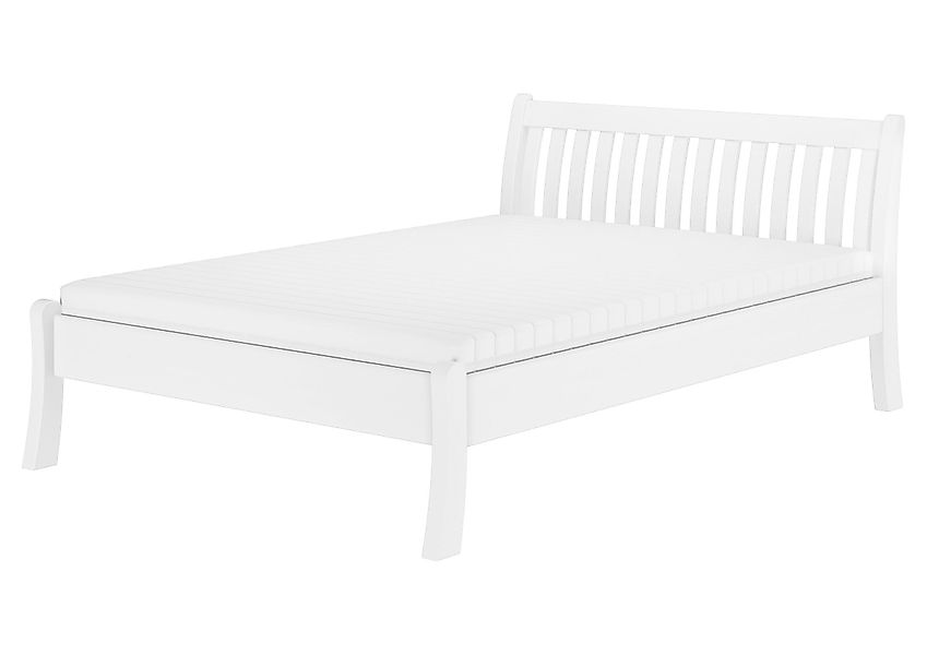 ERST-HOLZ Bett Weißes Geschwungenes Französisches Bett günstig online kaufen
