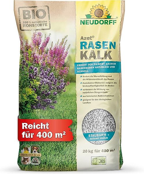 Neudorff Rasenkalk Bio Azet RasenKalk 20 kg, Kalkdünger für einen kräftigen günstig online kaufen