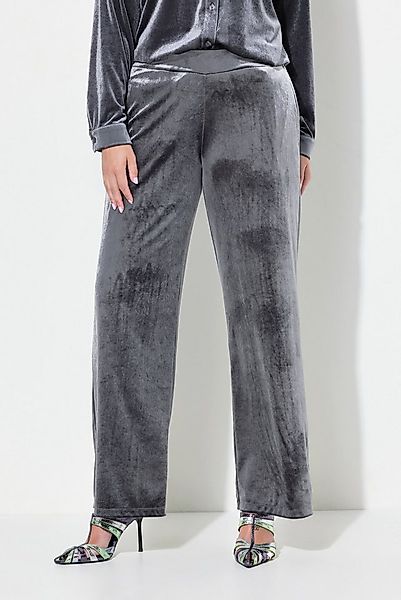 MIAMODA Schlupfhose Samthose weites Bein elastischer Bund günstig online kaufen