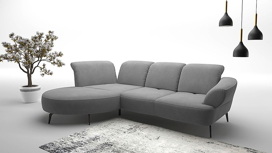 sit&more Ecksofa "Dance", inkl.System Click&Seat und Sitztiefenverstellung günstig online kaufen
