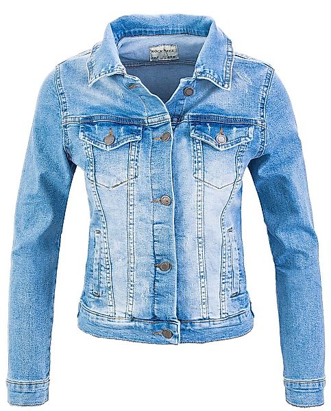 Rock Creek Jeansjacke Damen Jeansjacke Denim günstig online kaufen