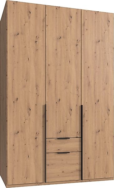 Wimex Drehtürenschrank "Mugano" mit langen oder kurzen Griffen aus Metall, günstig online kaufen