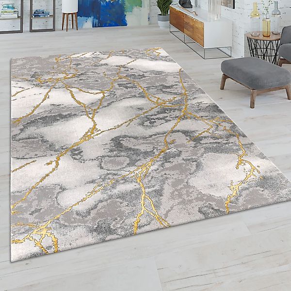 Paco Home Teppich »Craft 270«, rechteckig, 16 mm Höhe, Kurzflor, moderne Ma günstig online kaufen