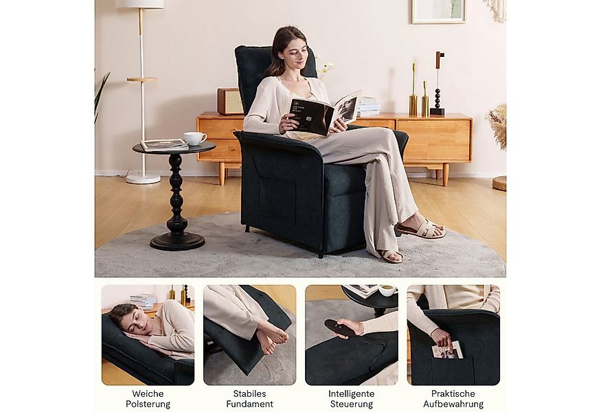 FLEXISPOT Sessel Elektrischer Relaxsessel – Ergonomischer Liegesessel mit R günstig online kaufen